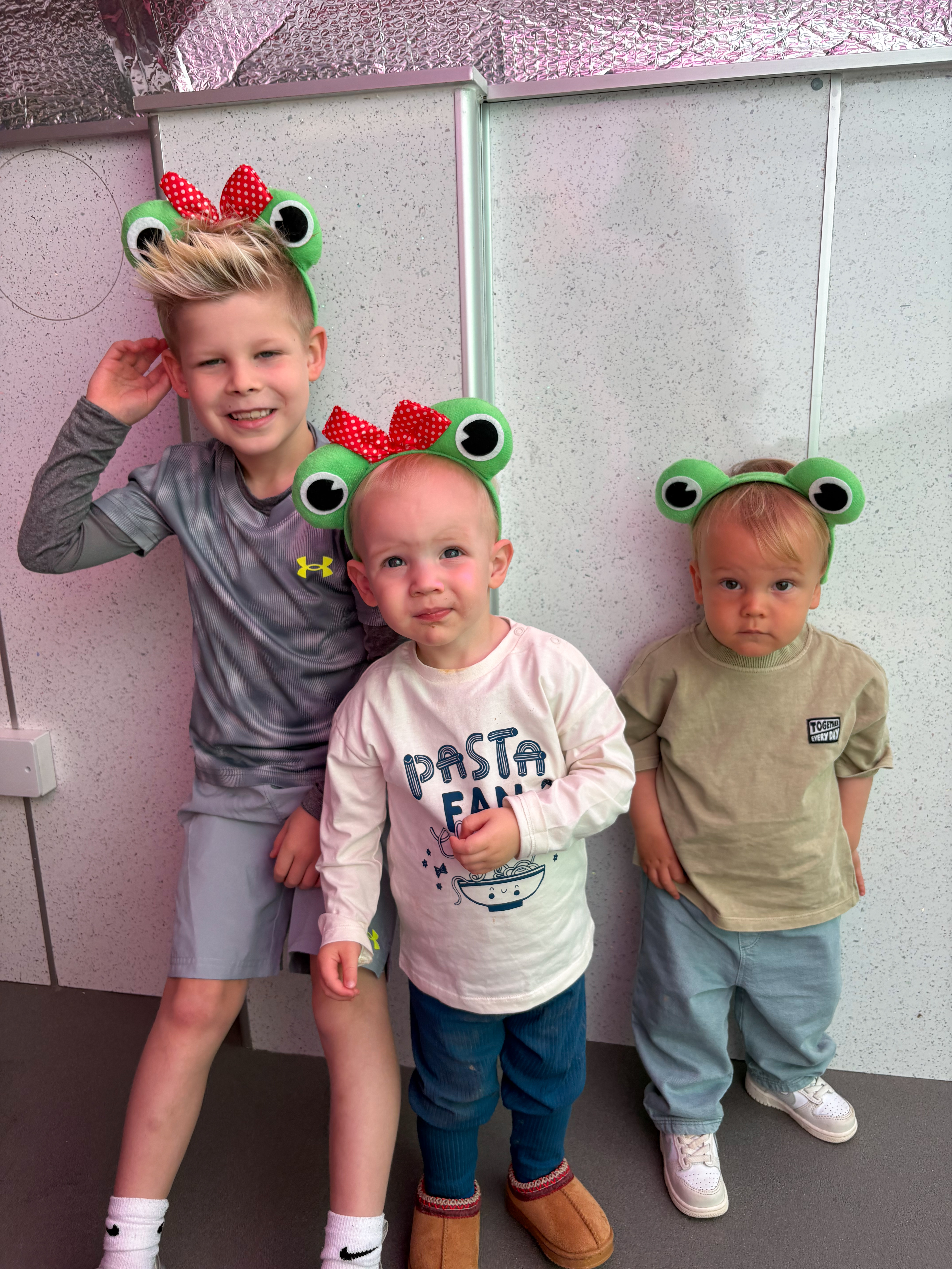 Asher enjoying activities